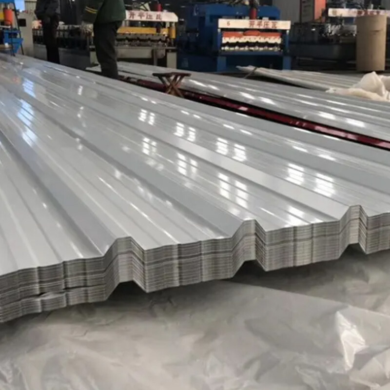 White Grey Building Material Corrugated PPGI/PPGL 0.12-1.5mm Roofing Sheet