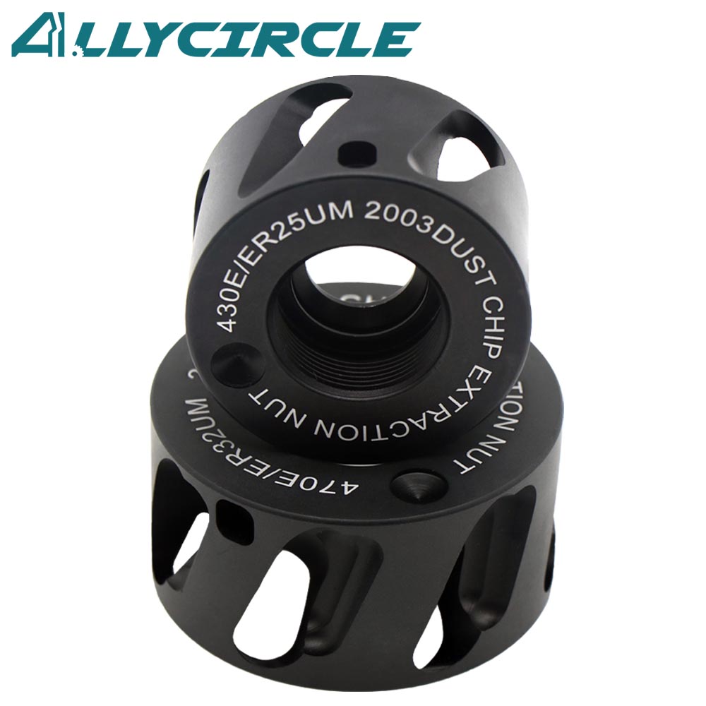 Dust Extractor ER Collet Nut ER25 OZ25 ER20UM ER25UMUM ER32UM ER40UM Aluminum Material