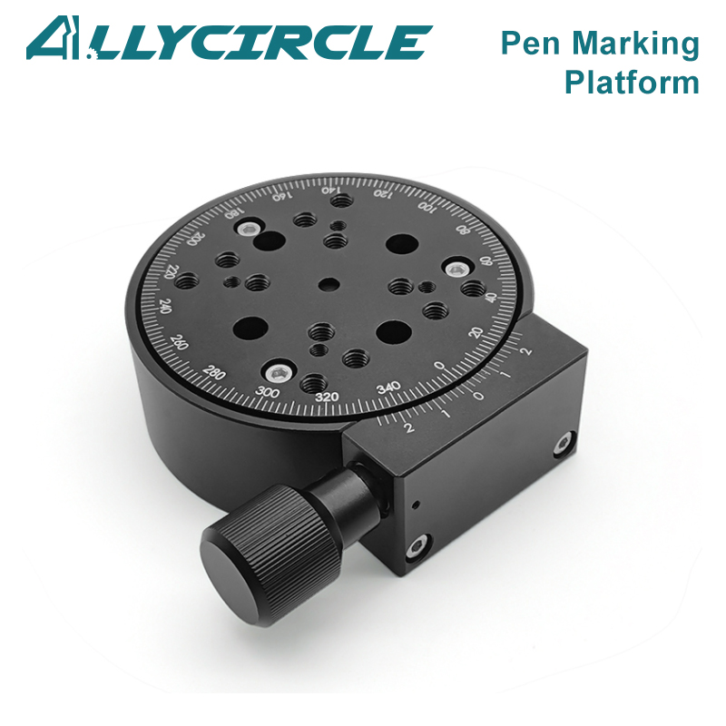 rotary sliding stage by manual