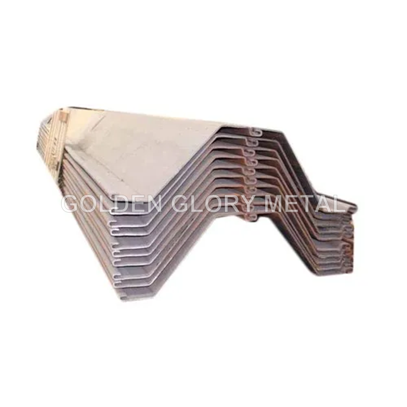 China S270gp Sy295 Sy390 Larsen Steel Sheet Pile Hot Rolled Type 2 Type 4 Sheet Piles