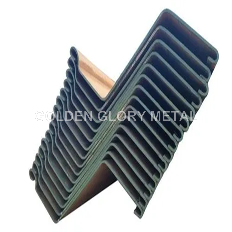 Low price U type SPU-I /SPU-II /SPU-III FRP sheet pile weight sheet pile SY 390 Z type cold formed steel sheet pile