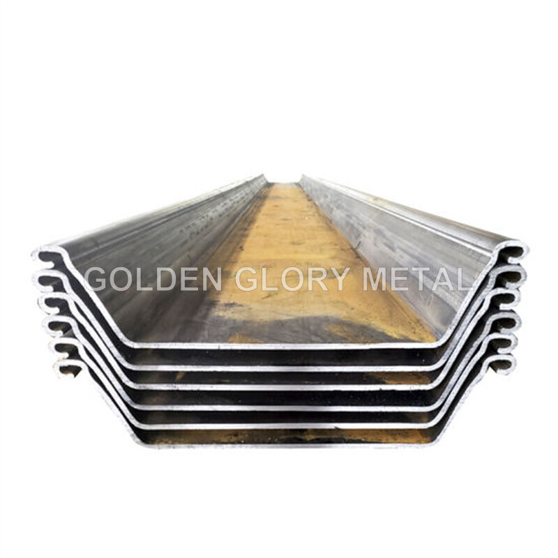 Hot Rolled Steel Profile U Section SY295 SY390 Steel Sheet Pile