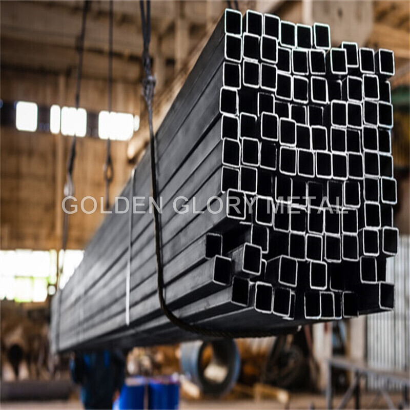 JIS Certified Square Tube 1020 Rectangular Profile Mild Steel 6m & 12m Length Steel Square Pipe Price