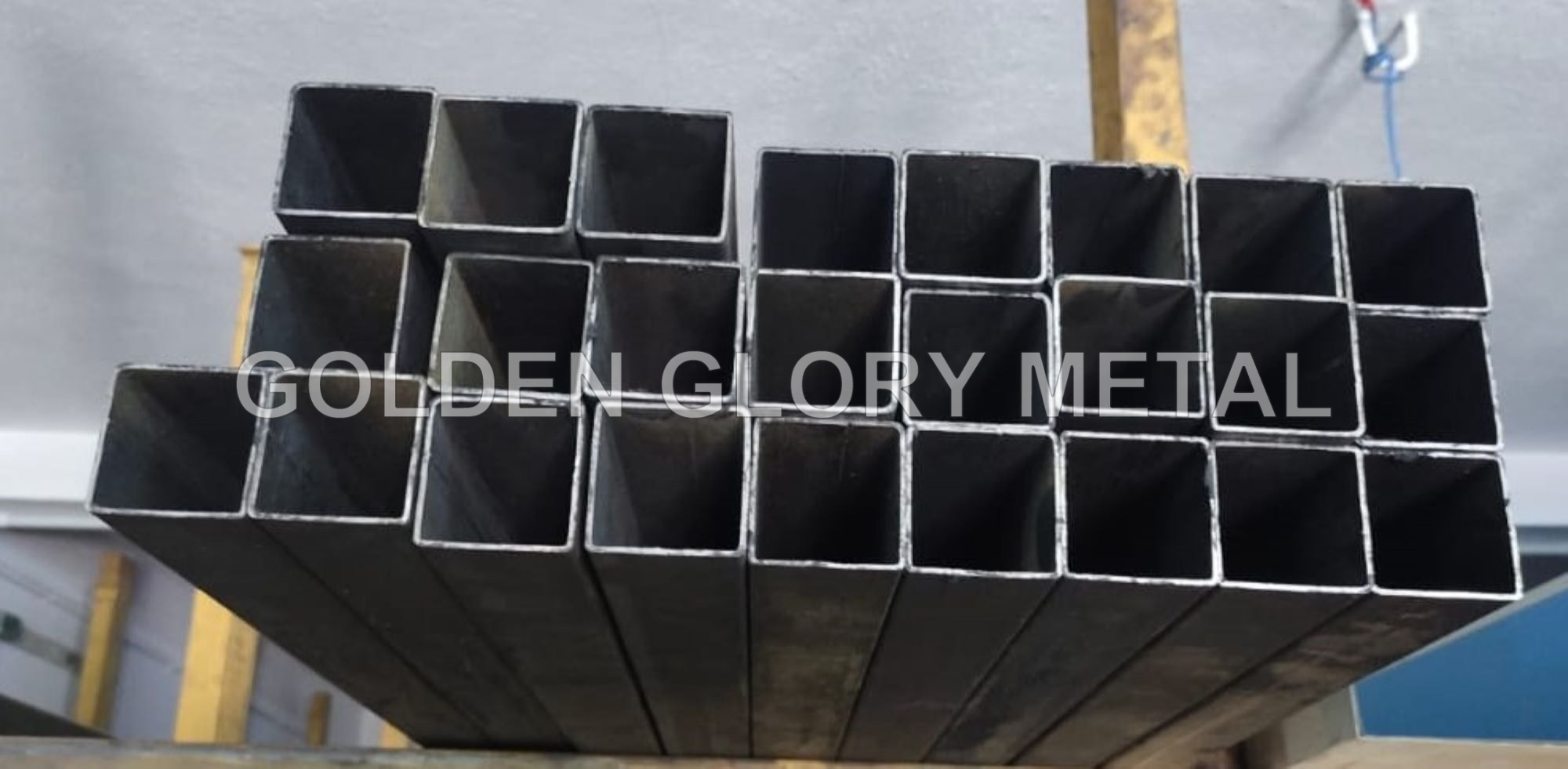 JIS Certified Square Tube 1020 Rectangular Profile Mild Steel 6m & 12m Length Steel Square Pipe Price