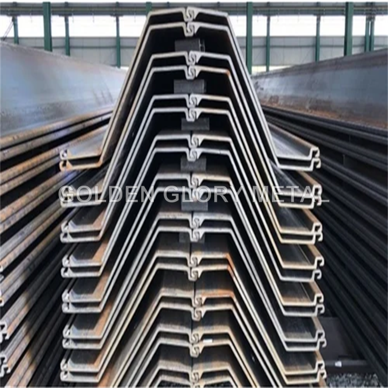 Low price U type SPU-I /SPU-II /SPU-III FRP sheet pile weight sheet pile SY 390 Z type cold formed steel sheet pile