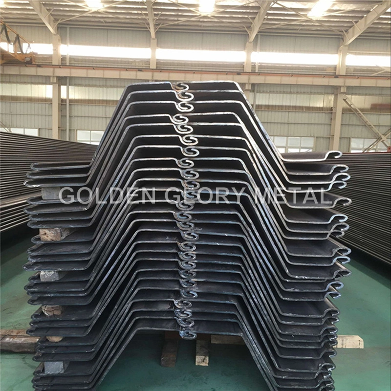 Low price U type SPU-I /SPU-II /SPU-III FRP sheet pile weight sheet pile SY 390 Z type cold formed steel sheet pile