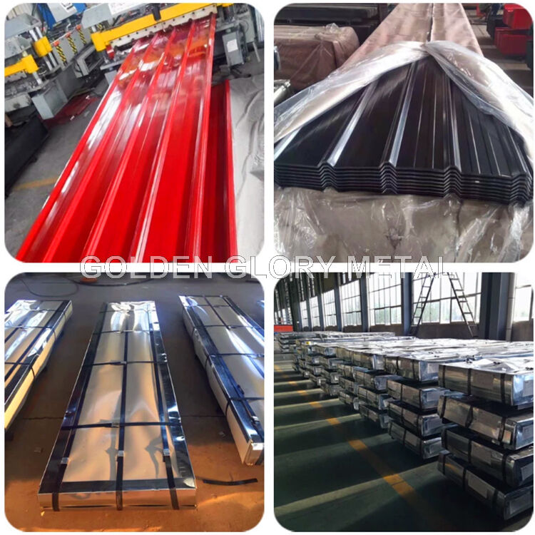  PPGL Roof Tile Building Material Colorful Aluzinc Zinc Ral Color Coated Metal Panel