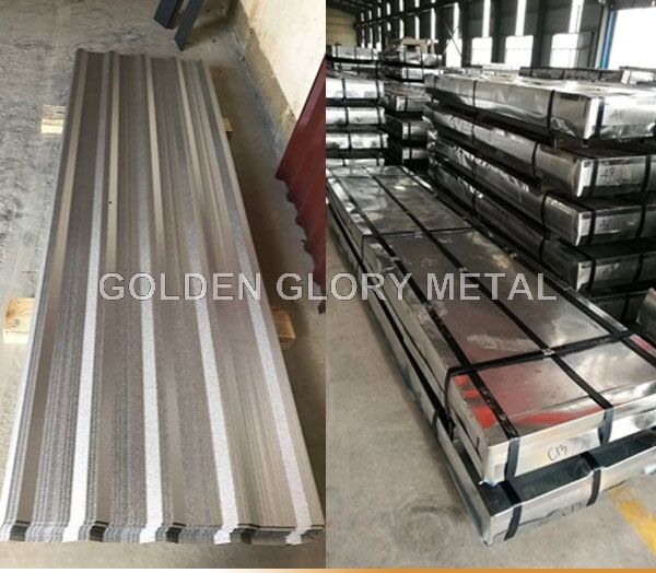 Building Material Color Coated Galvanized Corrugated Metal Roofing Sheet
