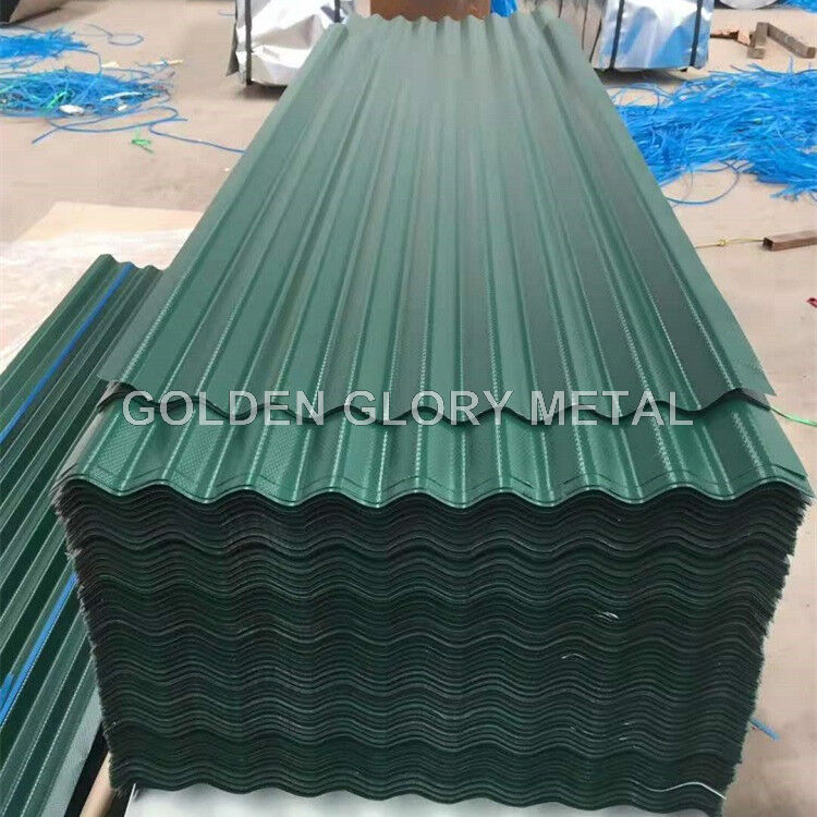 Building Material Color Coated Galvanized Corrugated Metal Roofing Sheet