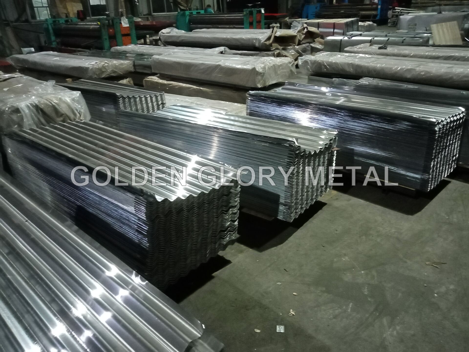 Zinc Metal Plate RAL Prepainted Galvalume Color GI Coated Steel Roofing Corrugated Galvanized Steel Sheet