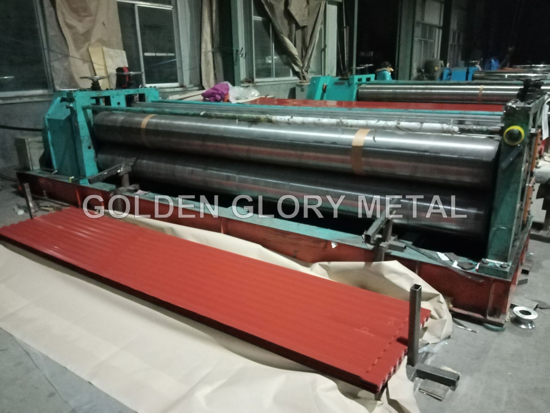Zinc Metal Plate RAL Prepainted Galvalume Color GI Coated Steel Roofing Corrugated Galvanized Steel Sheet