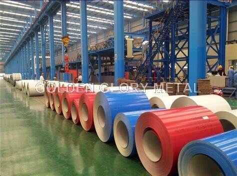 PPGI/PPGL Color Coated Steel Coil Pre-painted Cold Rolled Steel Coils for Sale