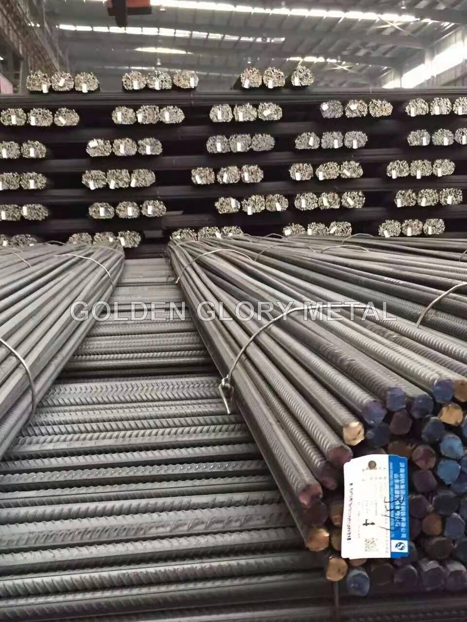 Steel rebars in bundles 6mm 8mm 10mm 12mm 16mm 20mm Hot Rolled Deformed Steel Bar Rebar Iron Rod for Construction Rebar Steel
