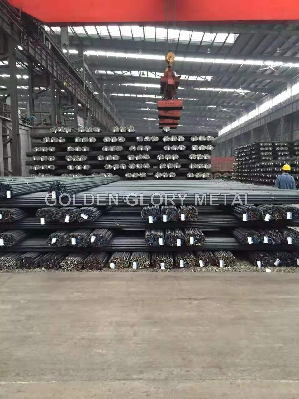 Steel rebars in bundles 6mm 8mm 10mm 12mm 16mm 20mm Hot Rolled Deformed Steel Bar Rebar Iron Rod for Construction Rebar Steel