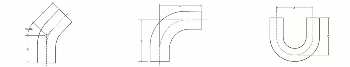SUS 304 Stainless steel elbow