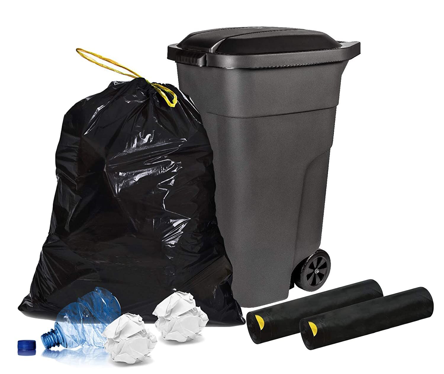 Drawstring  garbage Bags