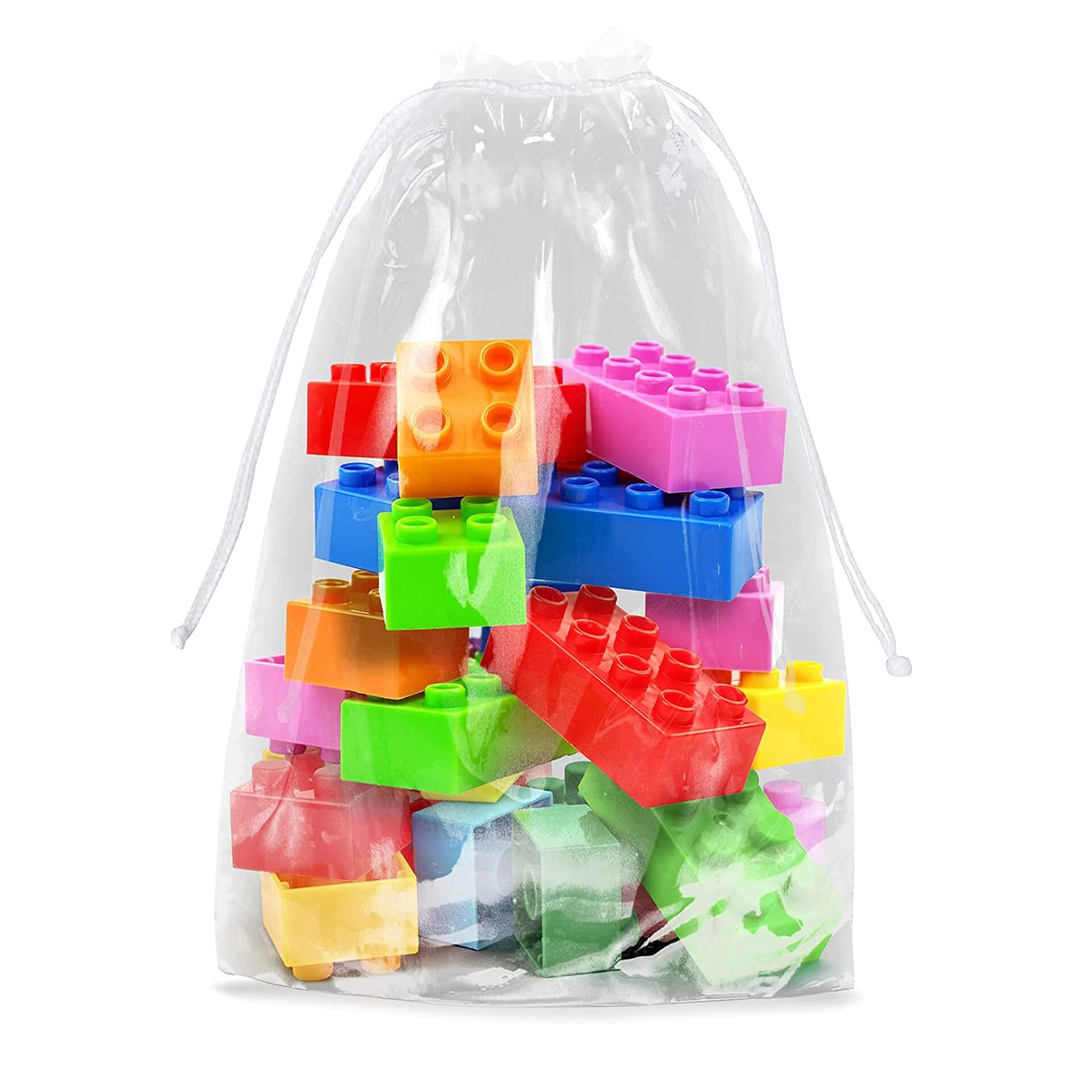 Clear Drawstring Bags With Cotton Drawstrings