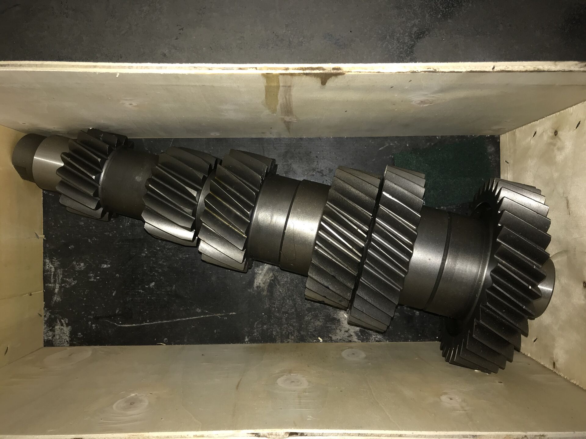 Eje contrario de la CAJA DE CAMBIOS DE HOWO