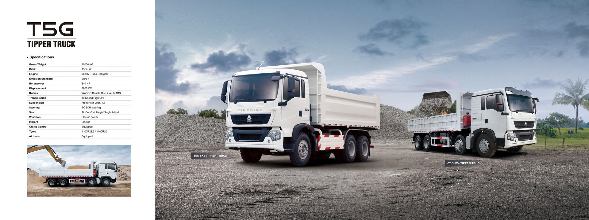 CAMIÓN VOLQUETE HOWO-T5G