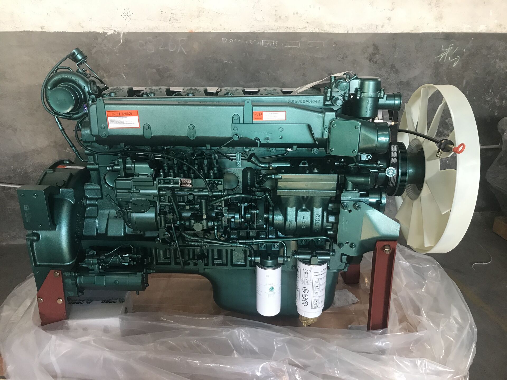 MOTOR DE CAMINHÃO HOWO