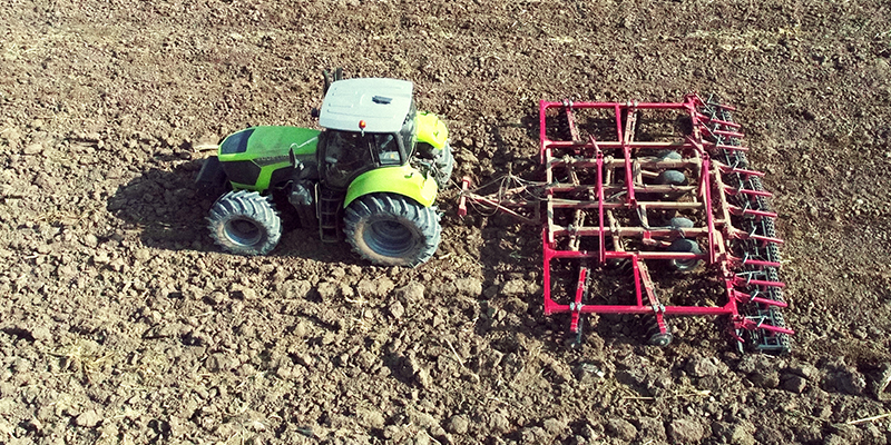 Trator de rodas Trator agrícola