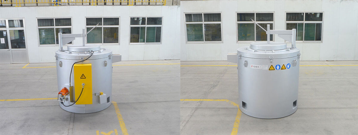 叉车式铝熔化保温炉