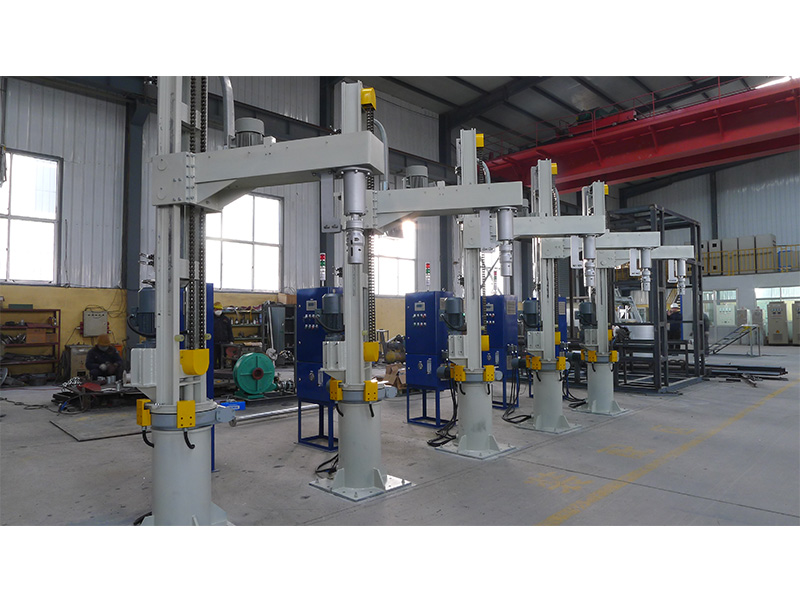 Stationary Rotary Degassing and Fluxing Unit