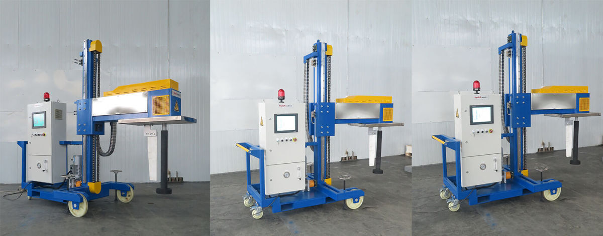 Mobile Rotary Degassing and Fluxing Unit Mobile Rotary Degassing and Fluxing Unit