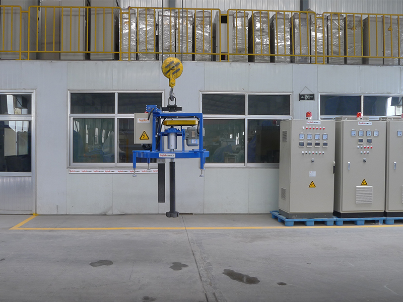 Suspending Rotary Degassing and Fluxing Unit