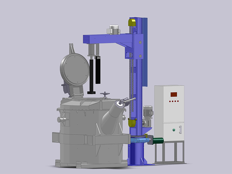 Stationary Rotary Degassing and Fluxing Unit