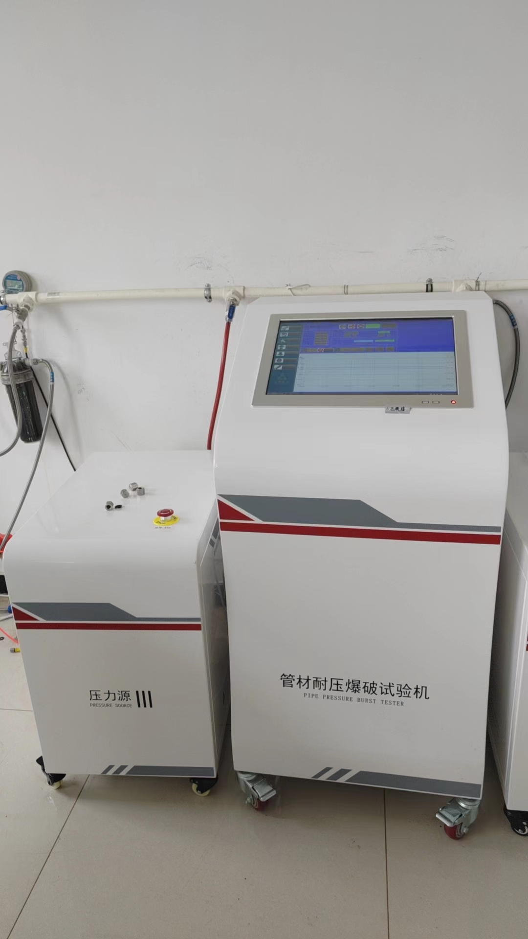 Pipe pressure rupture testing machine, constant temperature water tank, A-type fixture