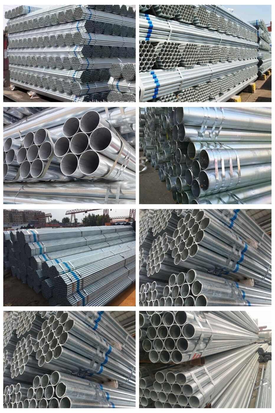 Round Galvanized Pipe