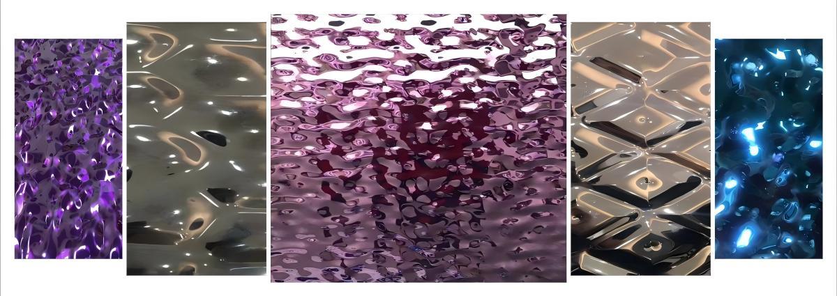 Water Ripple Stainless Steel Plate