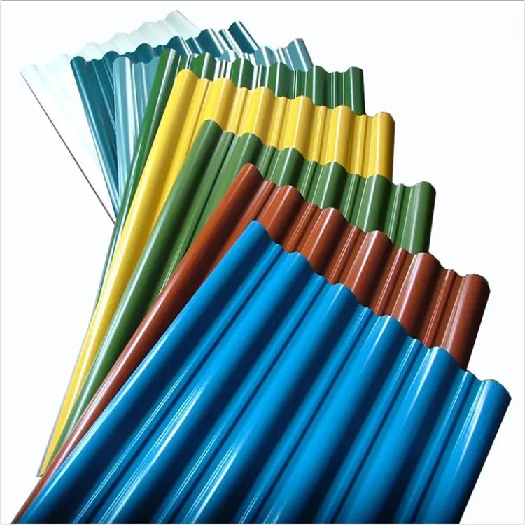 Factory Price Color Coated Roofing Steel DX51D Cold Rolled Steel Custom PPGI Sheet