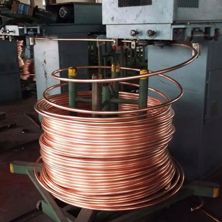 C1100 C12200 1/4'' 3/8'' 1/2'' 3/4'' 15Meters Coil Copper Pancake Coil Copper Pipes For Air Conditioner