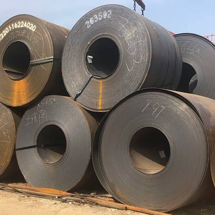 China Factory Original Steel A283 S235Jr Q195 Q215 A36 Q235B 0.80mm Carbon Steel Coil