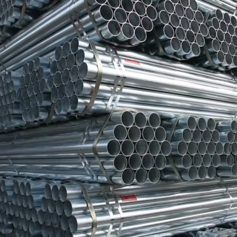Galvanized seamless pipe