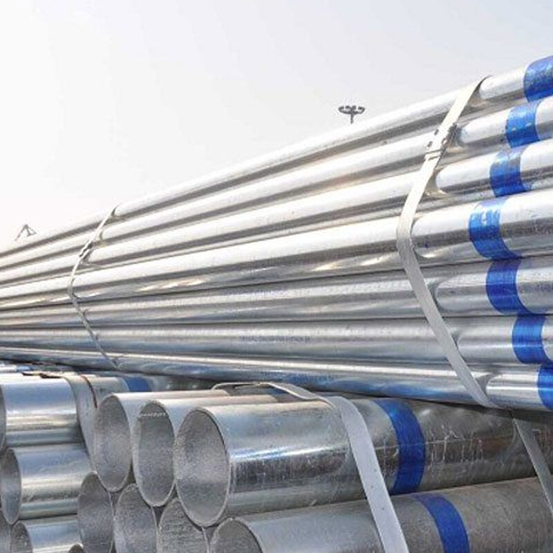Galvanized seamless pipe