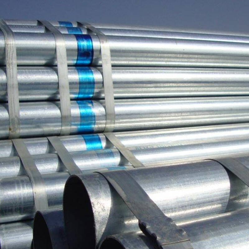 Galvanized seamless pipe