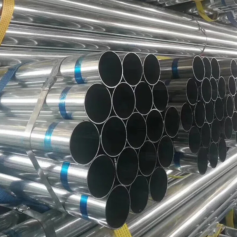 Galvanized seamless pipe