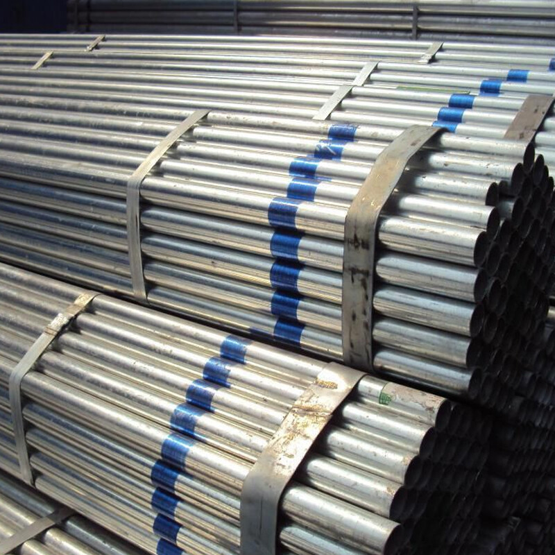 Galvanized seamless pipe