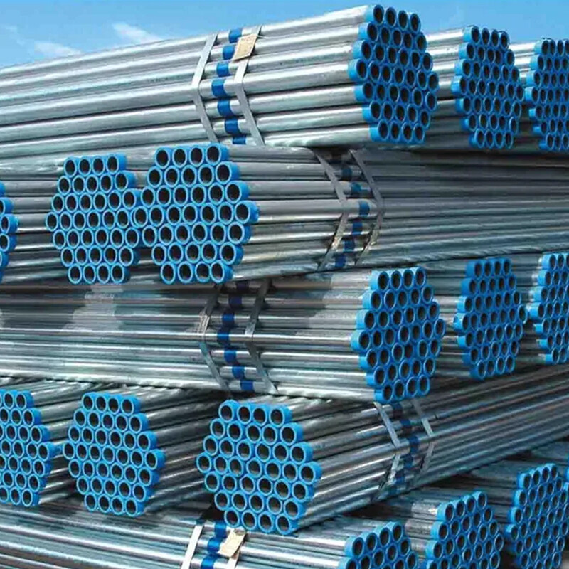 Galvanized seamless pipe