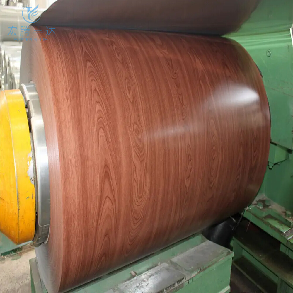 Wood Grain Texture Metal Color Steel Coil PPGI Coil