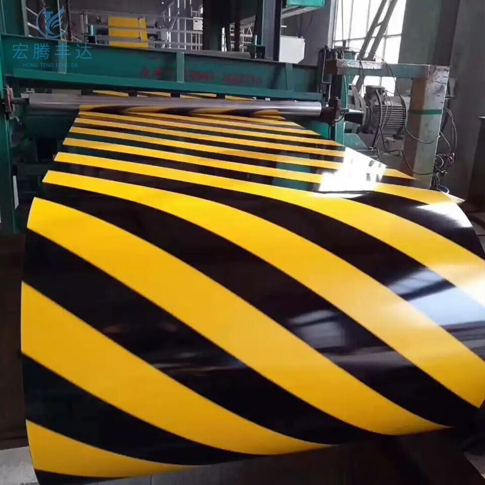 Printed color coated roll