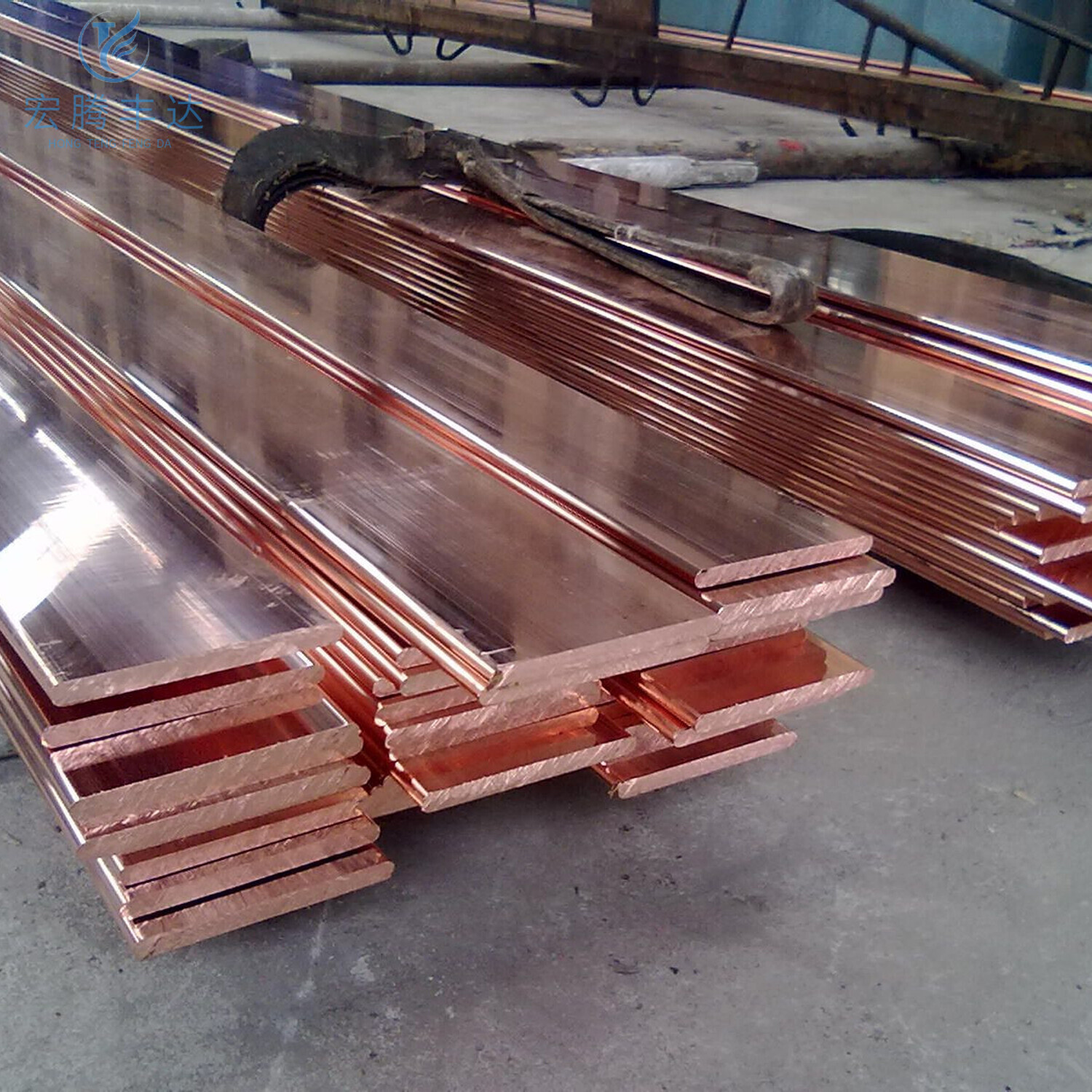 Copper flat bar