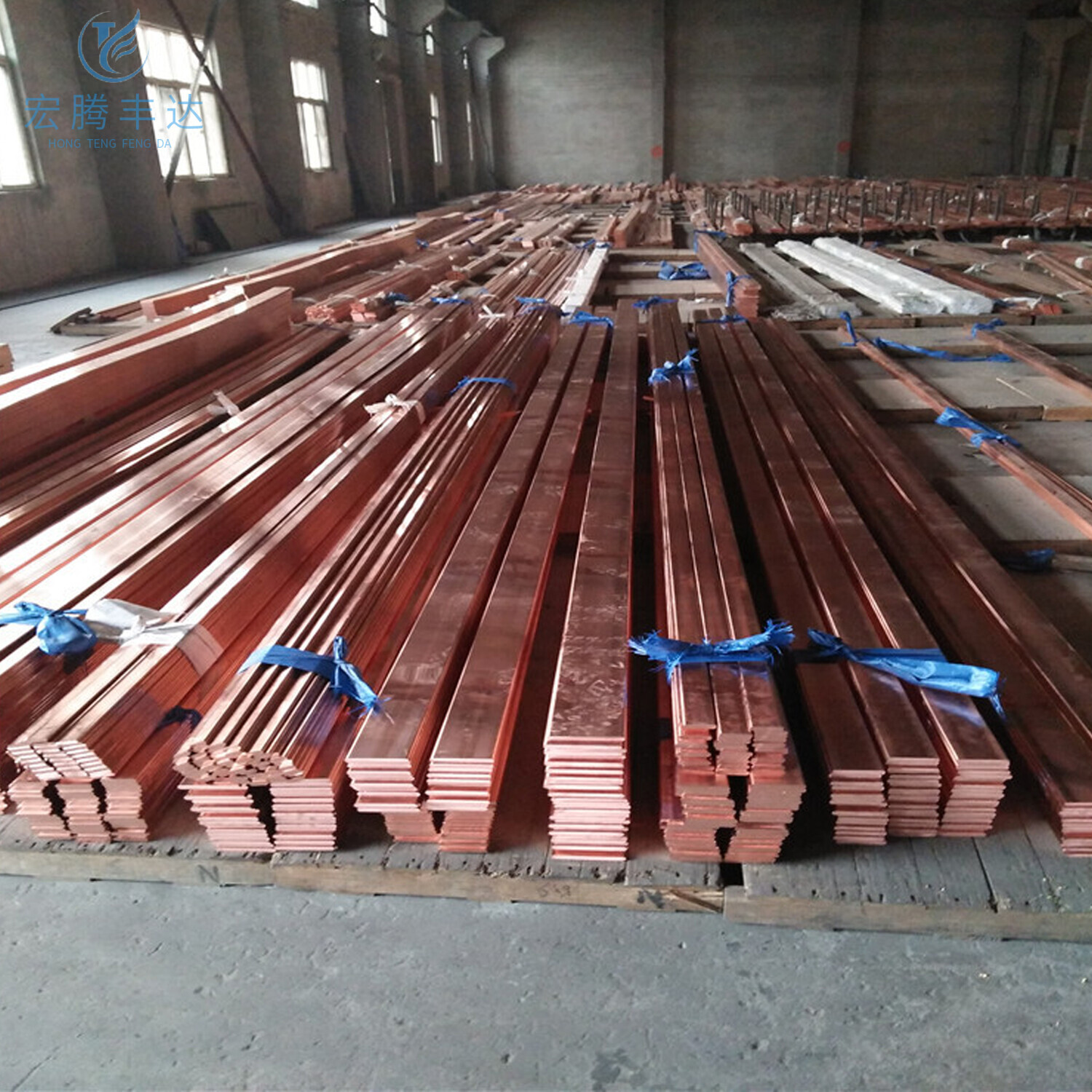Copper flat bar