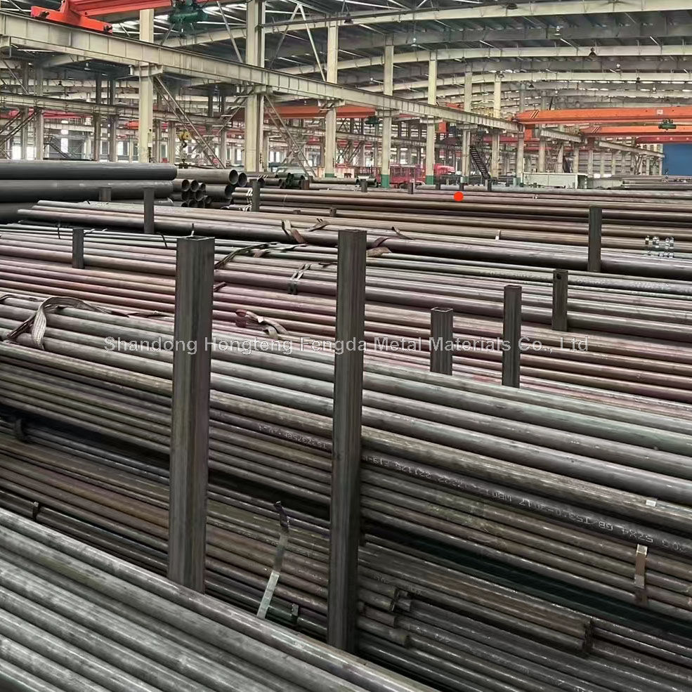 china wholesale carbon steel pipe fittings Sa53 A106 St37 St52 1020 Round Alloy Carbon Seamless Steel Pipe/tube