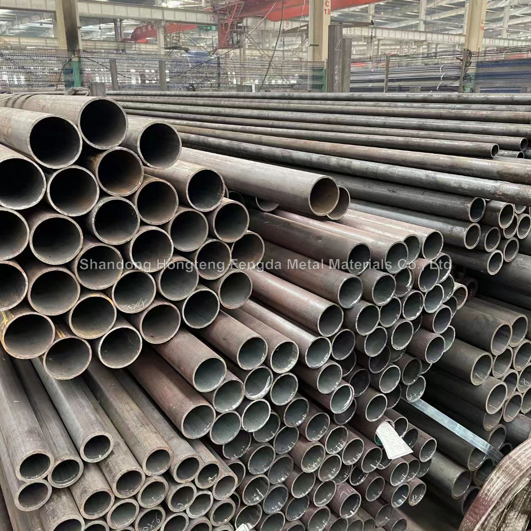 china wholesale carbon steel pipe fittings Sa53 A106 St37 St52 1020 Round Alloy Carbon Seamless Steel Pipe/tube