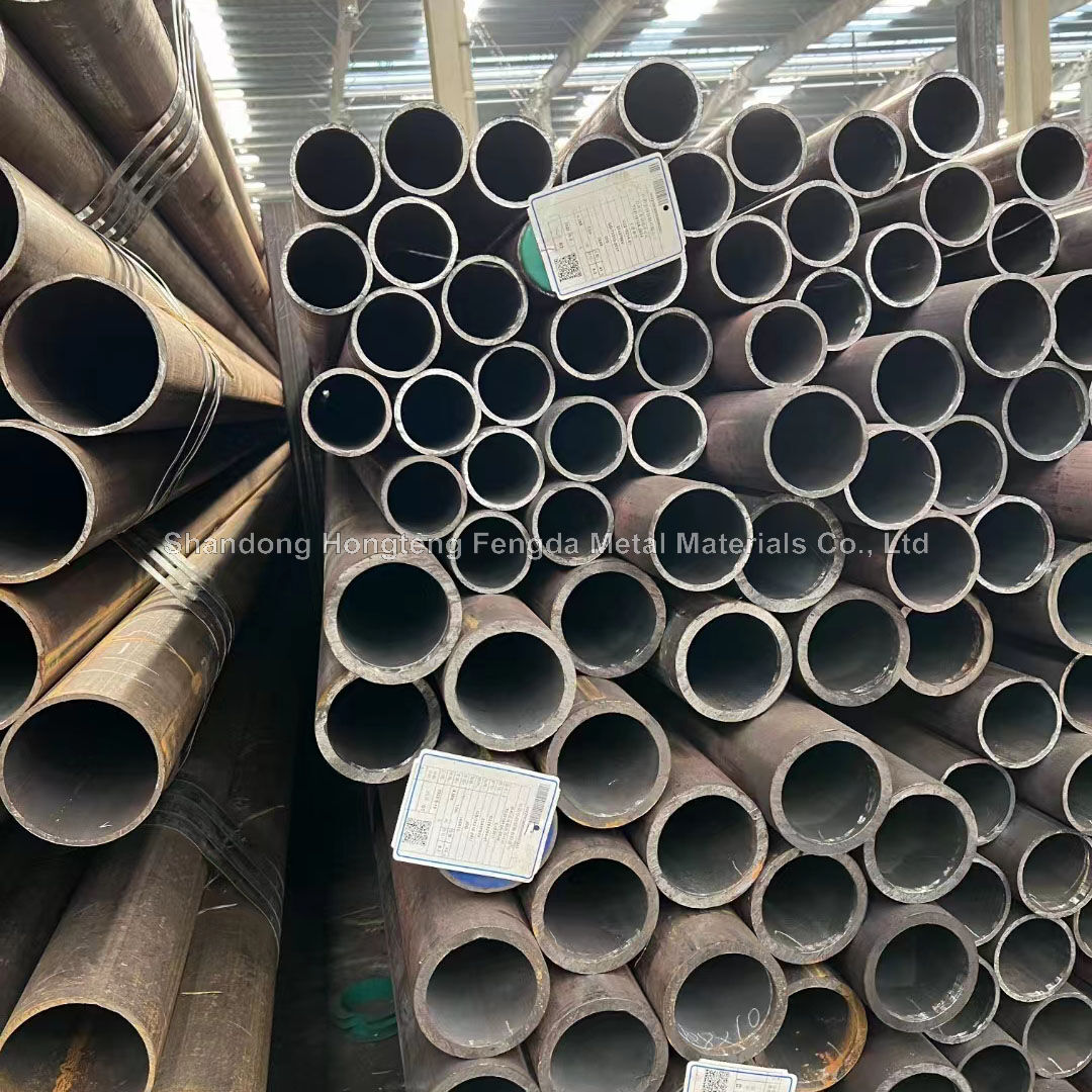 china wholesale carbon steel pipe fittings Sa53 A106 St37 St52 1020 Round Alloy Carbon Seamless Steel Pipe/tube