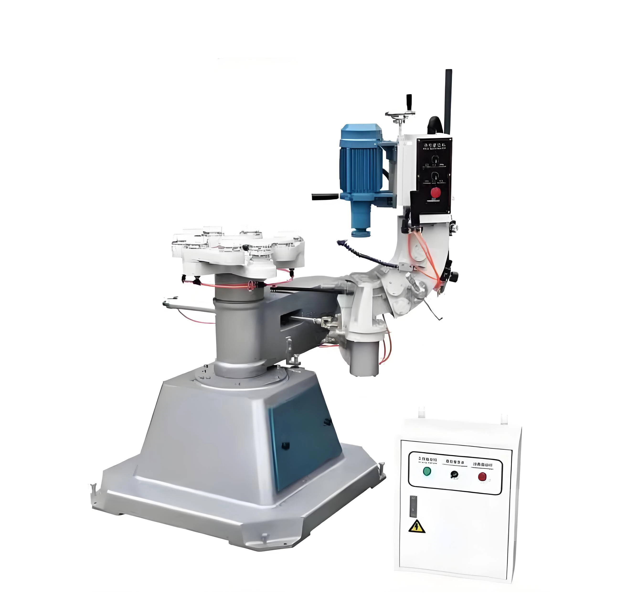 Special-shaped glass edge grinding machine
